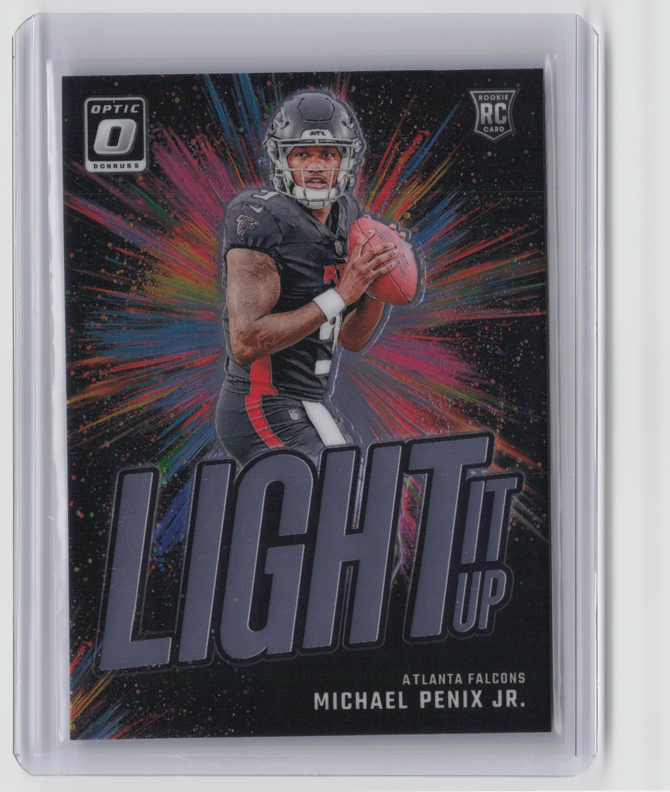 2024 Donruss Optic #3 Michael Penix Jr. Light It Up