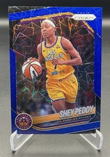 2025 Prizm WNBA - Shey Peddy #136 Blue Velocity - Los Angeles Sparks