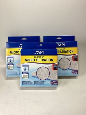 3x API FilStar XP Super Micro Filtration for Aquariums 3/Pack