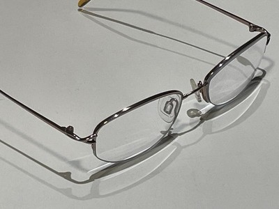 Flexon 635 by Marchon Eyeglasses Frames 51-18-130 Camel Blush Titanium Metal
