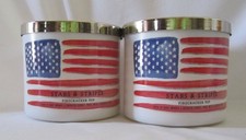 Bath Body Works 14.5 oz 3-wick Candle Lot Set of 2 FIRECRACKER POP