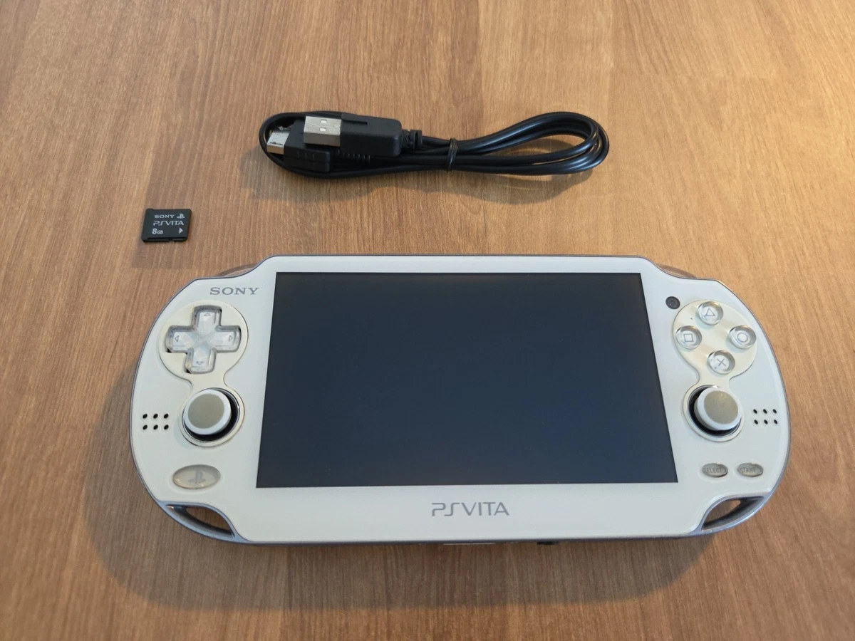 索尼PlayStation Vita NTSC-J 白色视频游戏机| eBay