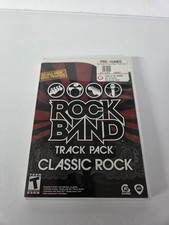 Rock Band Track Pack Classic Rock Nintendo Wii Complete in Box - FREE SHIPPING