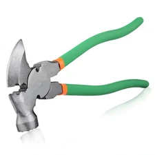 SPEEDWOX 10 Inch Fencing Pliers with Hammerhead Staple Puller Fence Solid Joint