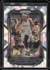 Myisha Hines-Allen 2023 Panini Prizm WNBA #86 Ice Washington Mystics