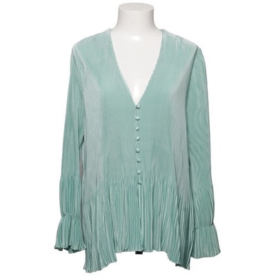 Zara, Bluse, Größe: L, Grün, Polyester, Einfarbig, Damen #Grl