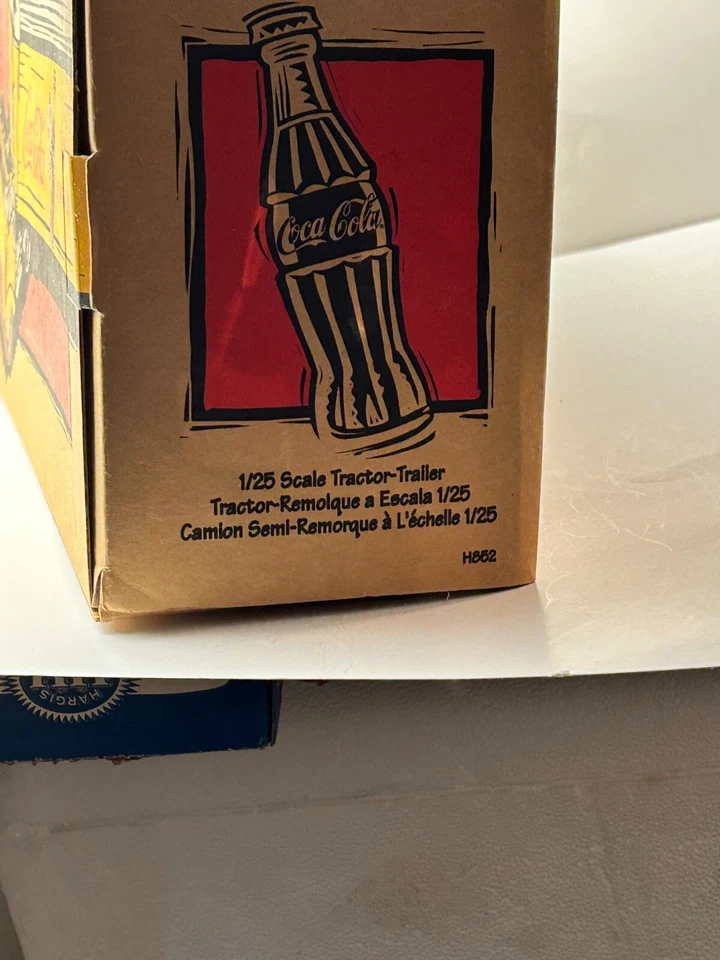 Ertl 1/25 Scale Diecast 1954 GMC Coca Cola Semi with Great Dane Trailer with Box - Image 4 of 4