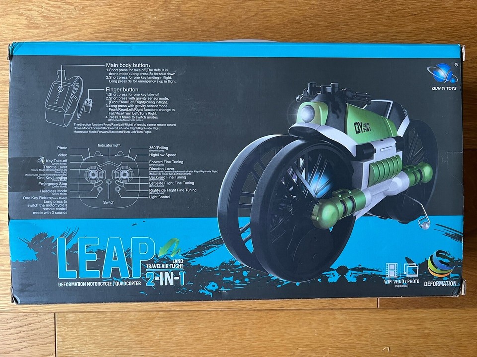 Leap Deformation Motorcycle / Quadcopter eBay