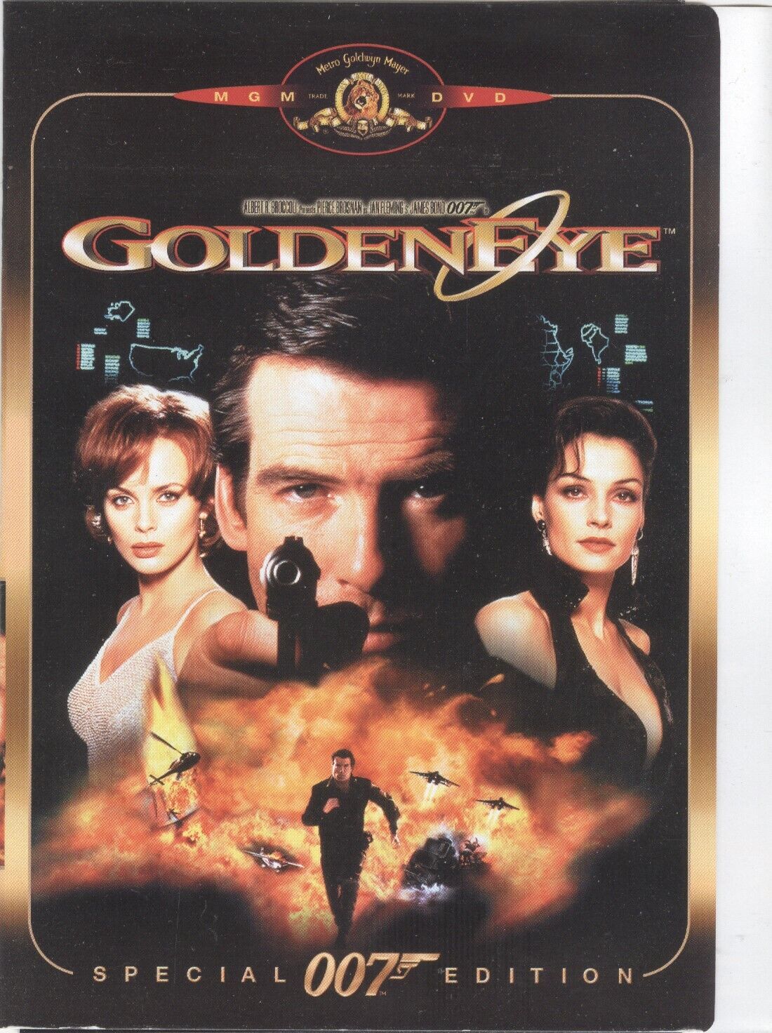 ORIGINAL COVER ART 007 Bond GoldenEye (1999 DVD Cover) Special Edition No Disc