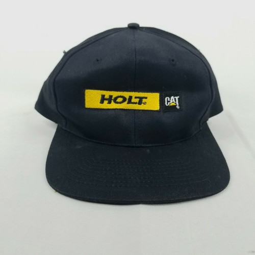 Vintage Black Holt CAT Caterpillar 