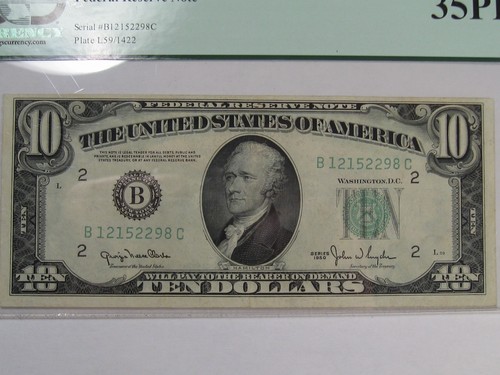 Fr. 2010-B 1950 Narrow FRN Note. PCGS VF35PPQ. #23 - Picture 2 of 8