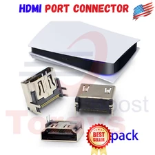 5 Pack HDMI Port Connector Socket Replacement For Sony PlayStation 5 PS5 USA