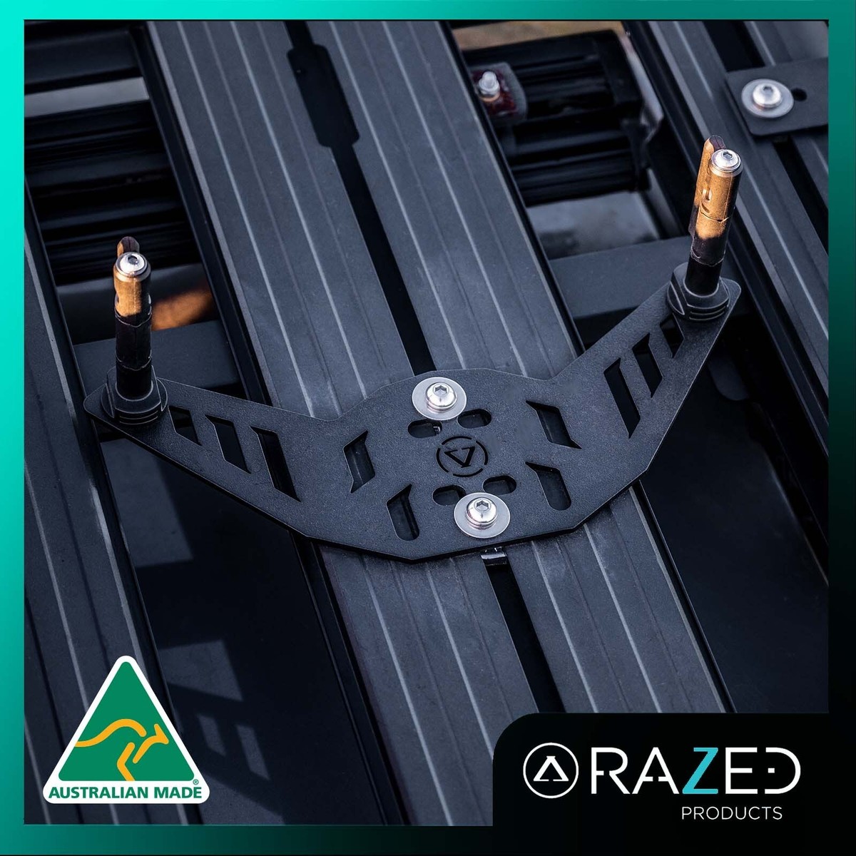 Universal Roof Rack End Caps MAXTRAX Rack Mount MAXTRAX Universal Flat Rack Mount - Roof Mounting ...