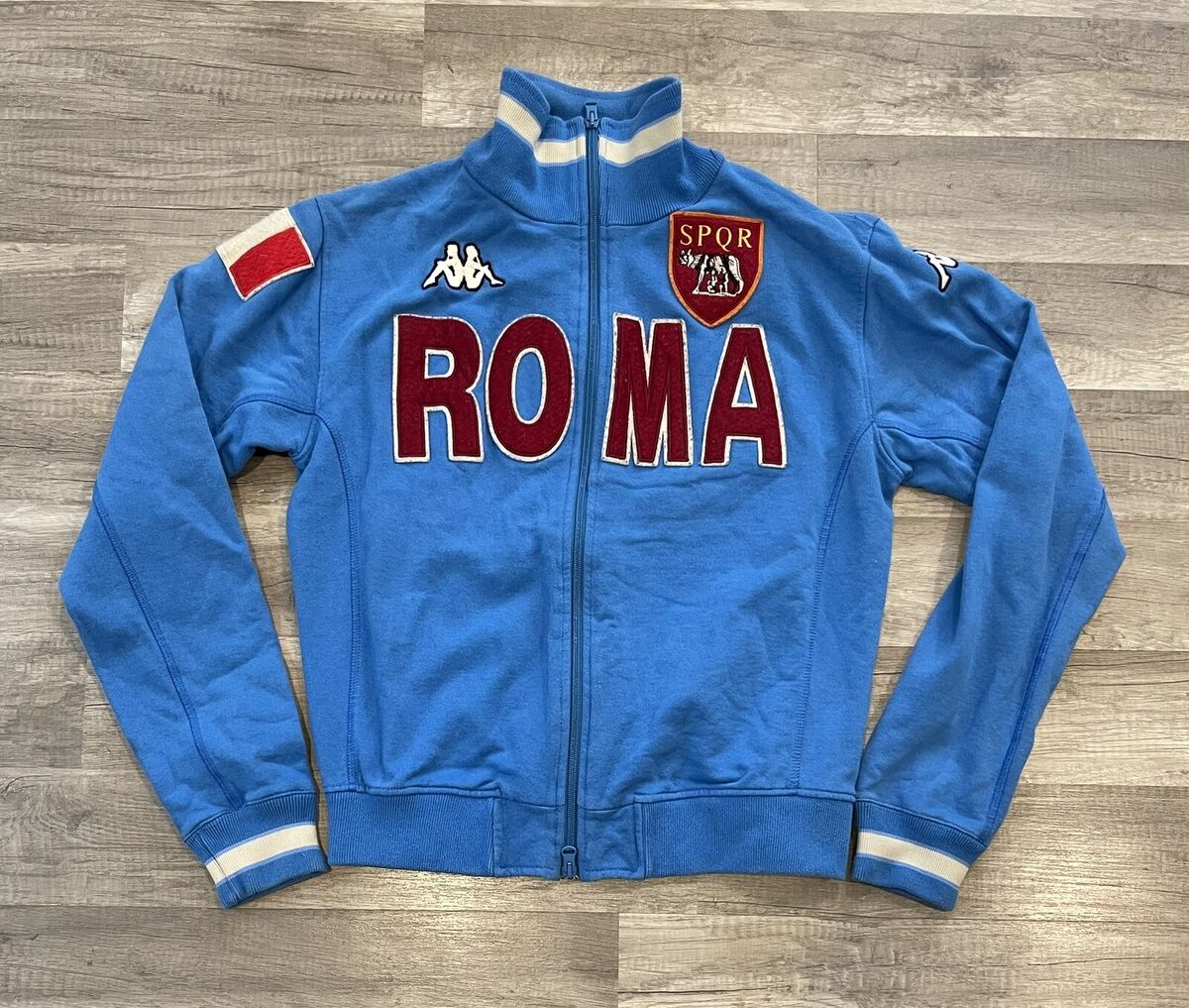 Vintage Y2K Roma Italy Blue Full Zip Kappa Jacket Women's Vintage Y2K Roma Italy Blue Full Zip Kappa Jacket Women's