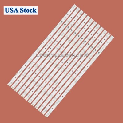 12Pcs LED Backlight Bars For Vizio E600DLB030-007 SVG600A14 E60DLBE605F E60-C3