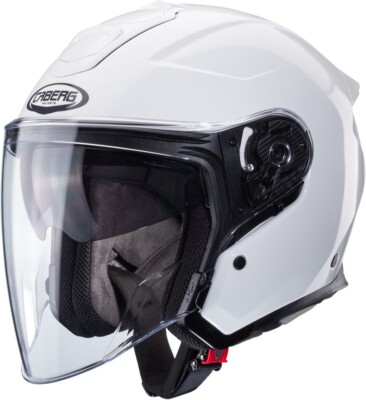 Caberg Motorcycle Jet Helmet Flyon II White Metallic