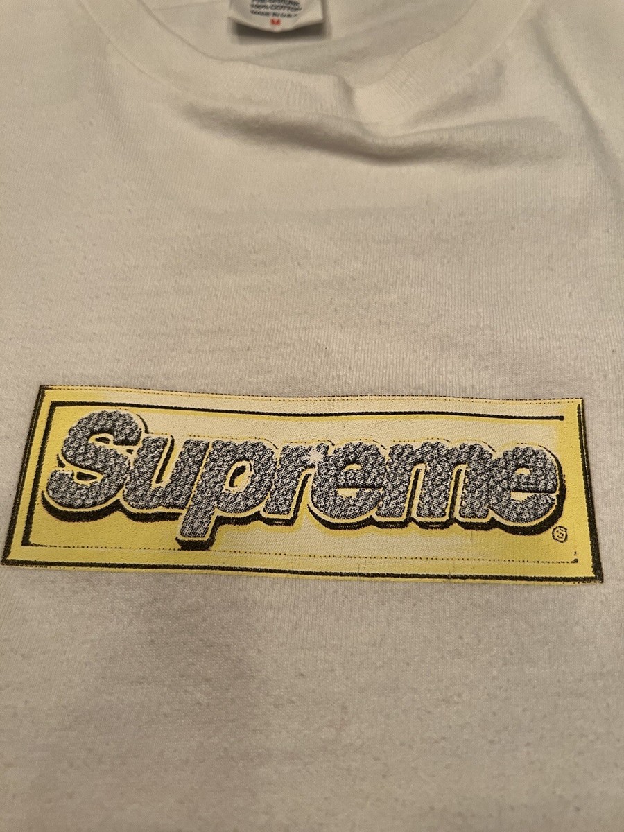 Supreme Bling Box ロゴ ミディアム ホワイトTEE SS13 Supreme Bling Box Logo Medium White Tee SS13 | eBay
