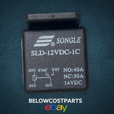 Songle SLD-12VDC-1C 40A 14VDC 5 Pins Automotive Relay With Harness
