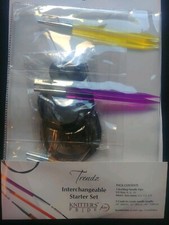Trendz Acrylic Interchangeable Starter Set Knitters Pride Knitting Needle New