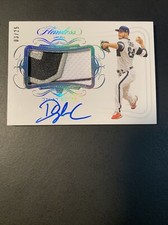 2020 Flawless Player Worn Dylan Cease Auto RC 03/25 Awesome 3 color patch H-DC