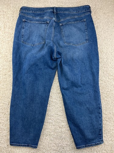 Old Navy Jeans Damen Plus 24 Blau Denim OG Straight High Rise Stretch Freizeit - Bild 11 von 11