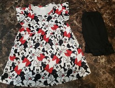 Girls Minnie Mouse Inspired Set Size 6/7