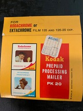 Vintage Kodak Prepaid Processing Mailer PK 20