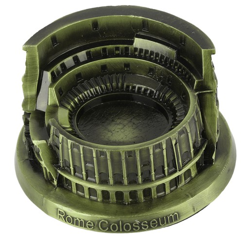 Vintage Roman Colosseum Model Miniature Roman Colosseum Arts Craft Office Home