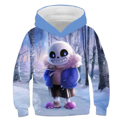Game Undertale Sans Hoodie GIRLS AND BOYS  3D Print Sweatshirt Pullover  4T USA
