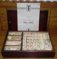 Old / Vintage / Antique Mahjongg Set - Incomplete