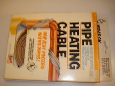 (0277.) Pipe Heating Cable 15 ft. Made in USA