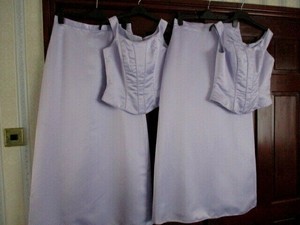 2 piece corset dress