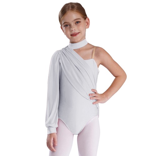 Girls Skating Dress Sleeveless Ballet Dance Leotard Dress Lyrical Modern Dress - Picture 207 of 220