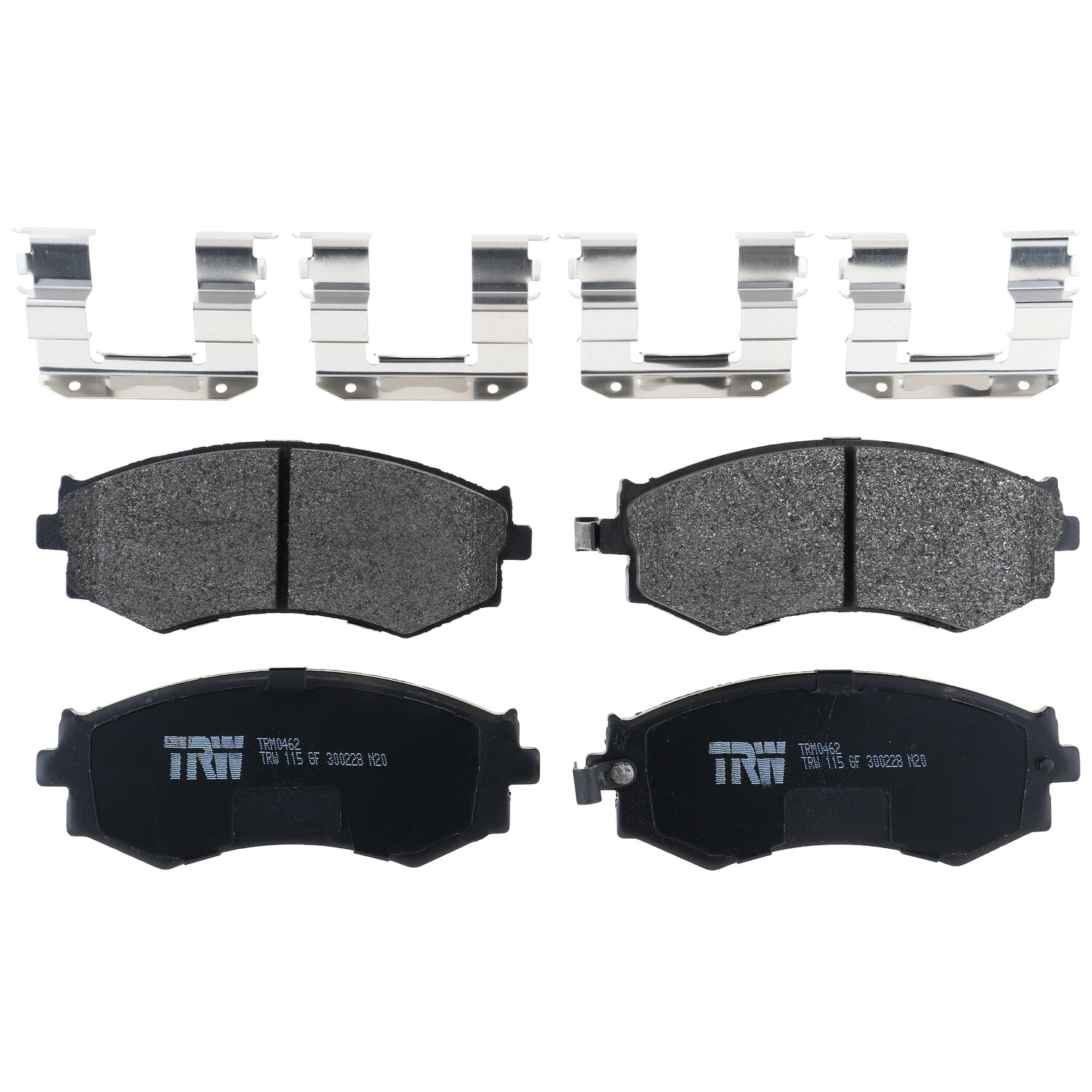 High-Performance Front Disc Brake Pads for 2002-2006 Nissan Sentra - TRW Pro TRM0462 Set
