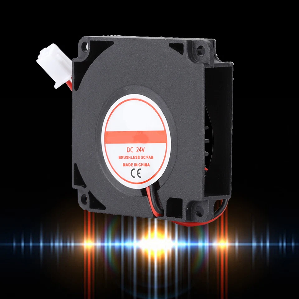 3D Drucker DC 24V 2 Pin DC 40x40x10mm 4010 Gebläse Radial Lüfter Geräuscharm - Bild 2 von 4