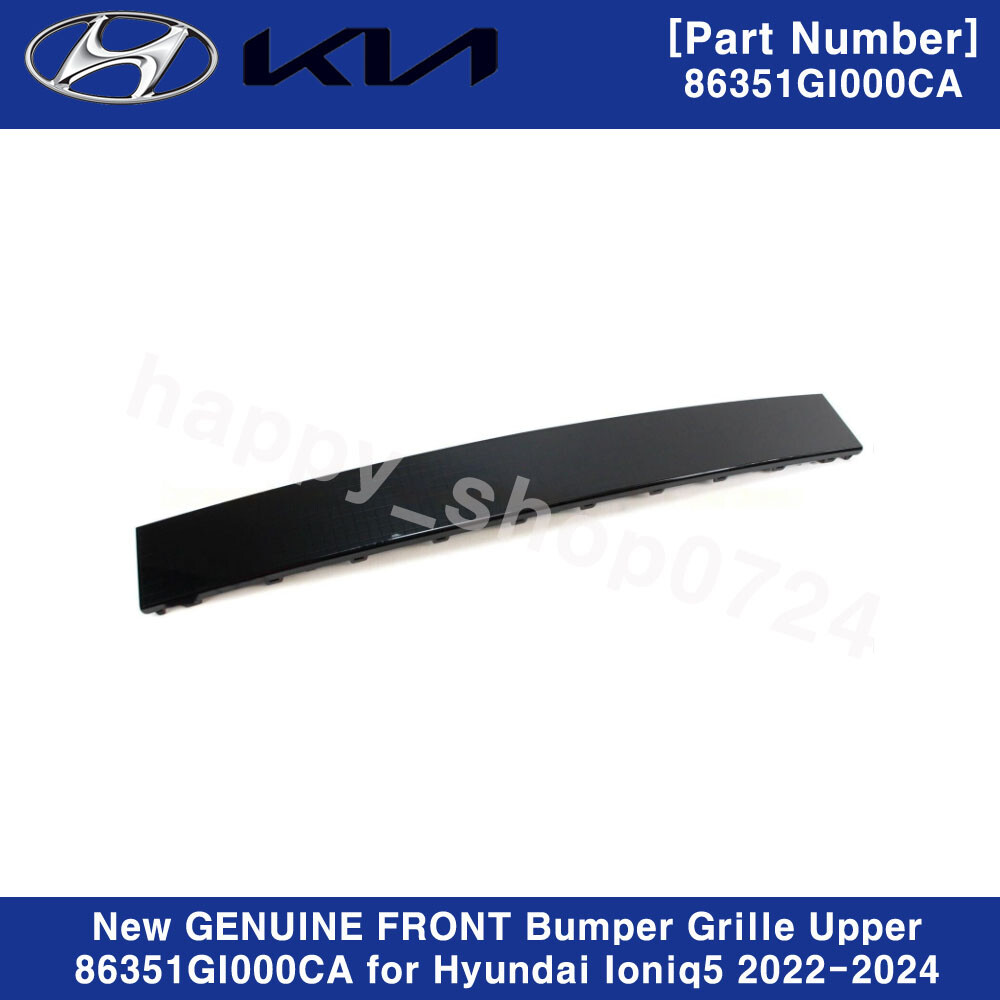 New GENUINE FRONT Bumper Grille Upper 86351GI000CA for Hyundai