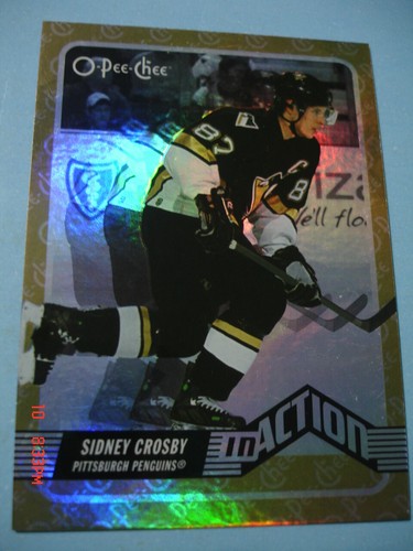 Sidney Crosby #IA1 2007 O-Pee-Chee In Action card