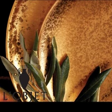 L'OBJET GOLD Alchimie Dinner Plate  Charger S/4 24K