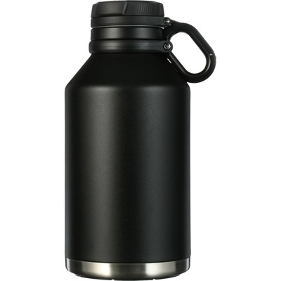 Coleman コールマン グロウラー 保温・保冷 ステンレス製  ブラック 64oz（約1.89リットル） 真空二重構造 Stainless Steel Insulated Growler, Black Coleman コールマン グロウラー 保温・保冷 ステンレス製 ブラック