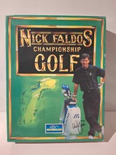 Nick Faldo's Championship Golf  (Amiga, 1993) Vintage Big Box