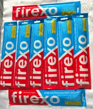 8 Pack FIREXO - Fire Extinguishing Sachet_Kitchen or Workshop_Pan Fires/Oil Fire