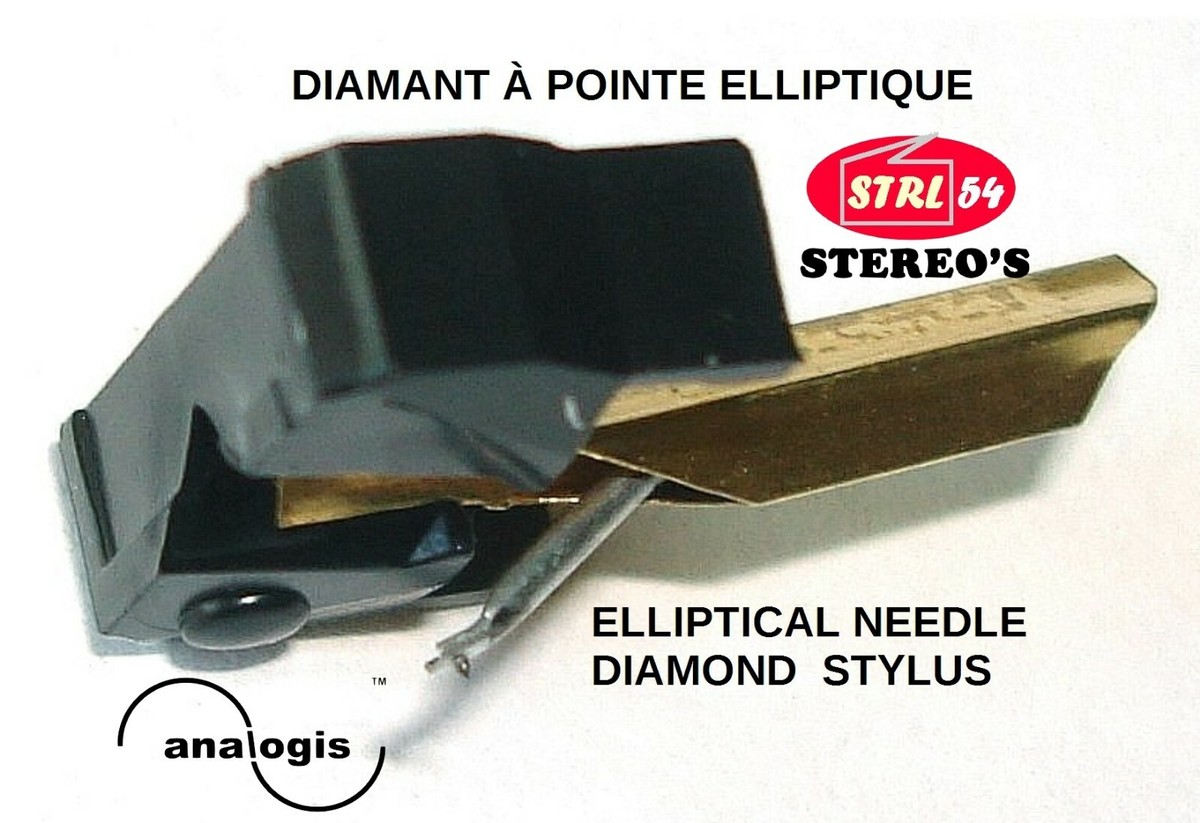 Diamant Elliptique De Rechange Pour SHURE N 93 E - Fabrication Suisse - Marque EMJI