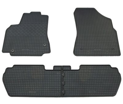 Gummifußmatten für Peugeot Partner + Citroen Berlingo II Gummimatten Fußmatten