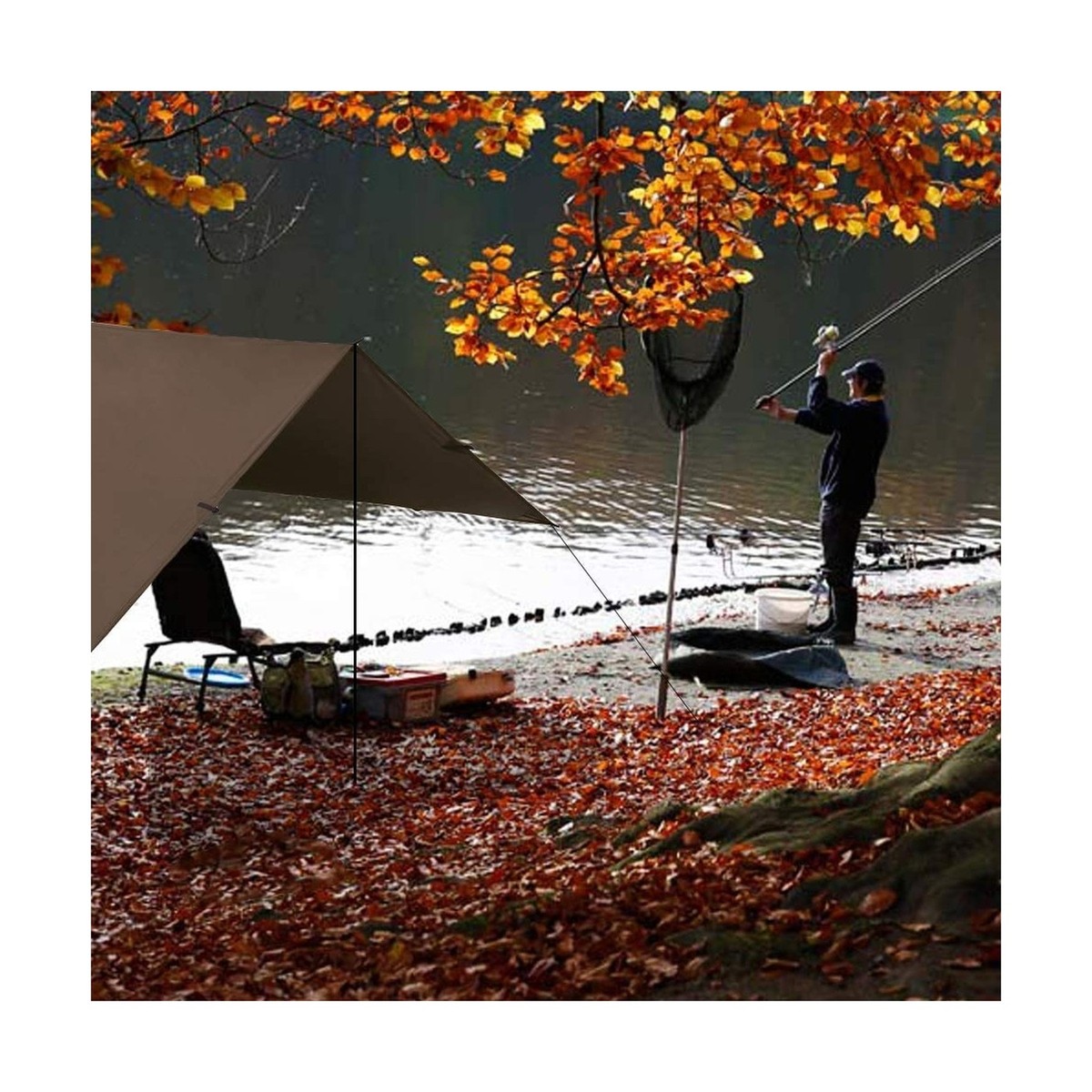 KALINCO Waterproof Camping Tarp - Lightweight & Versatile