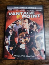 Vantage Point DVD + Tons of Special Features Dennis Quaid Matt Fox Free Shipping