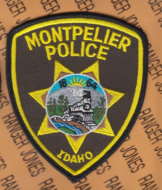 Montpelier Police Department Idaho patch eBay