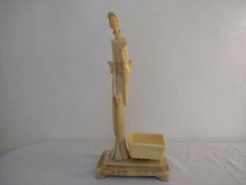 Vintage Large Traditional Japanese Geisha Hostess Lady Figurine Ornament Statue