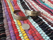 Jumbo Gold Hoop Earrings Vintage