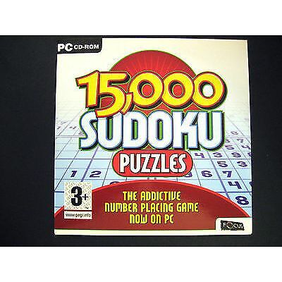 15,000 SUDOKU PUZZLES , (1 PC CDROM) - Picture 3 of 3