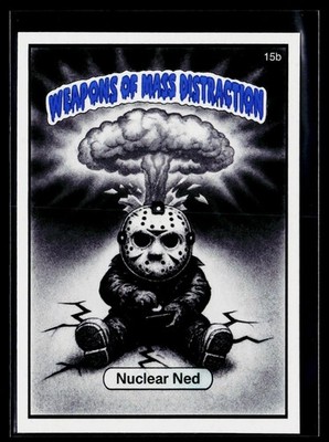 Mad Scientist 40K GPK SSP WMD 12a ADAM BOMB SPOOF BLUE ~ Jason Voorhees Nuclear